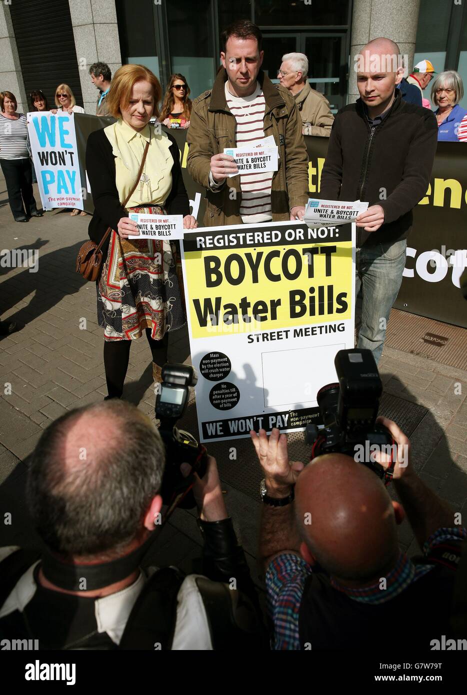 Irish Water bills Stock Photo Alamy