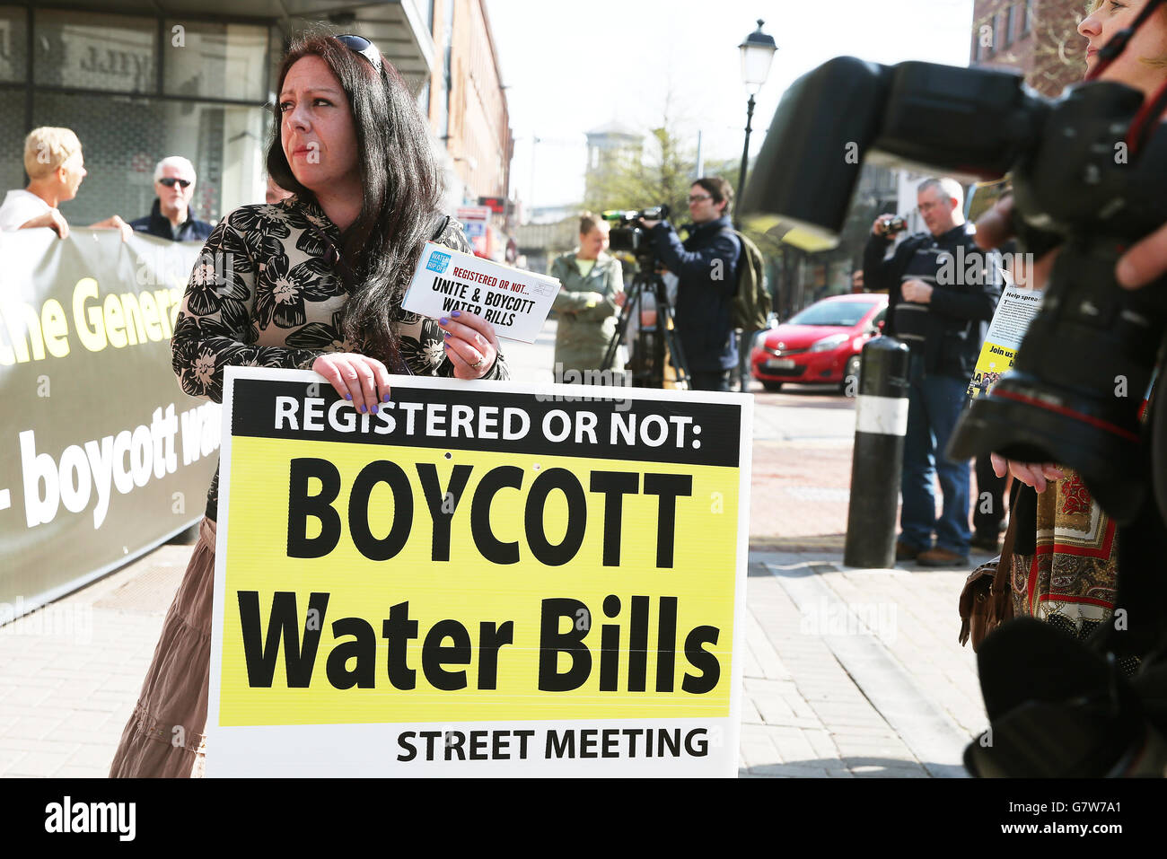 Irish Water bills Stock Photo Alamy