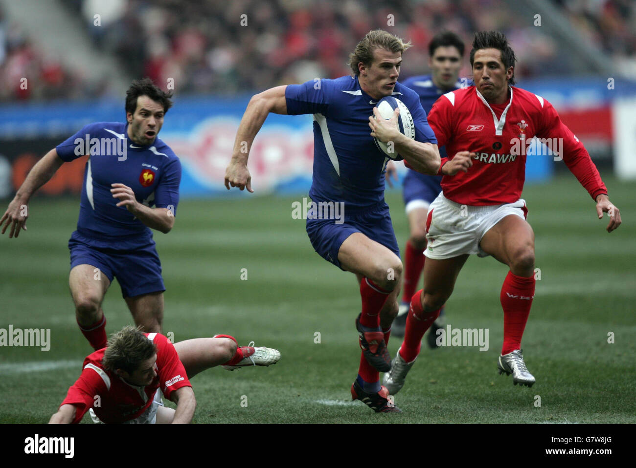Rugby Union RBS 6 Nations Championships 2005 France v Wales Stade