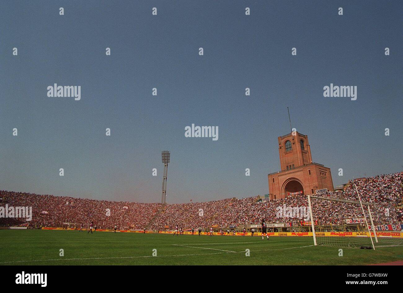 Soccer Bologna v Juventus. Stadio Renato Dall'ara home of Bolognia