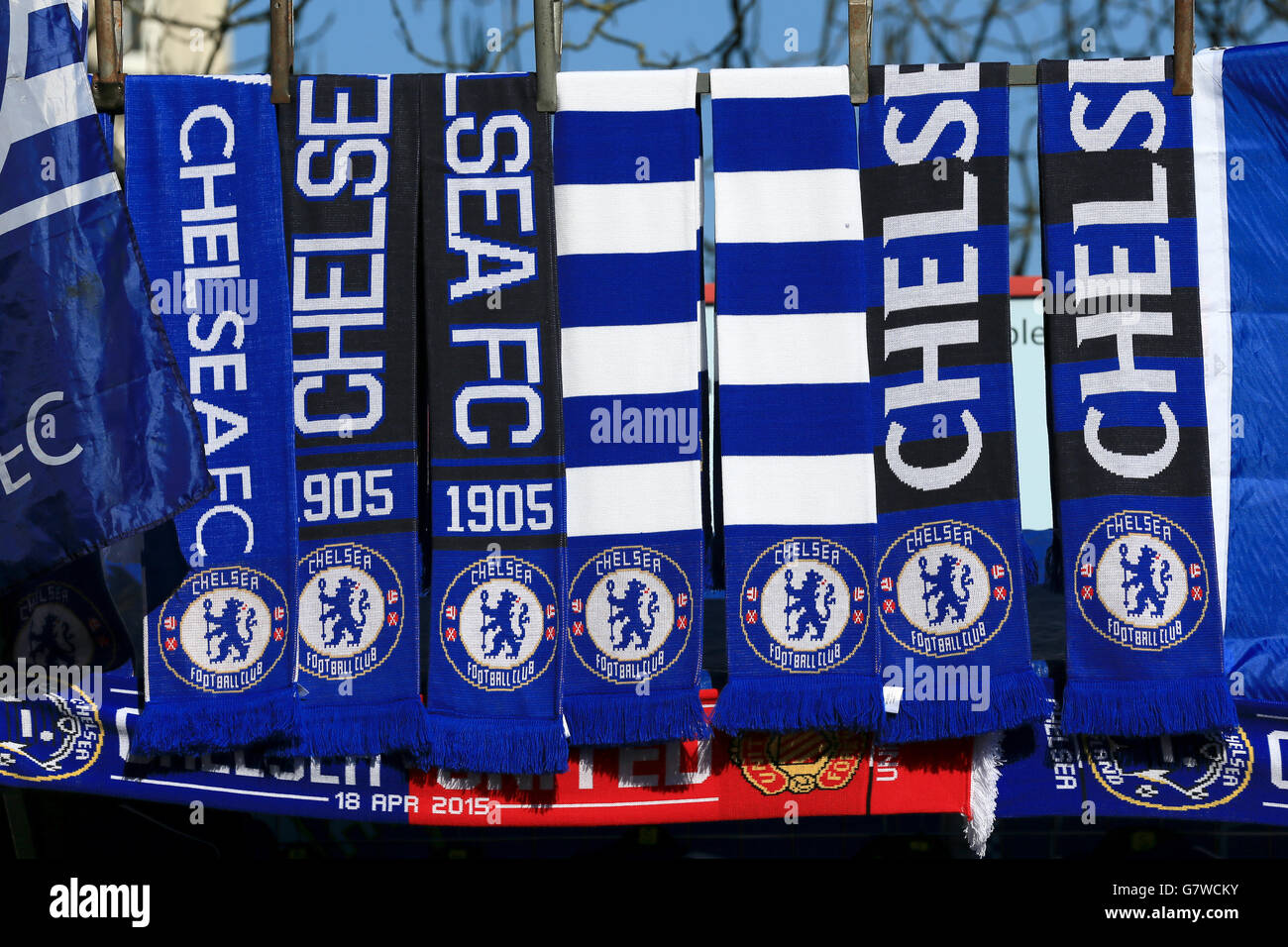 Soccer - Barclays Premier League - Chelsea v Manchester United - Stamford Bridge Stock Photo