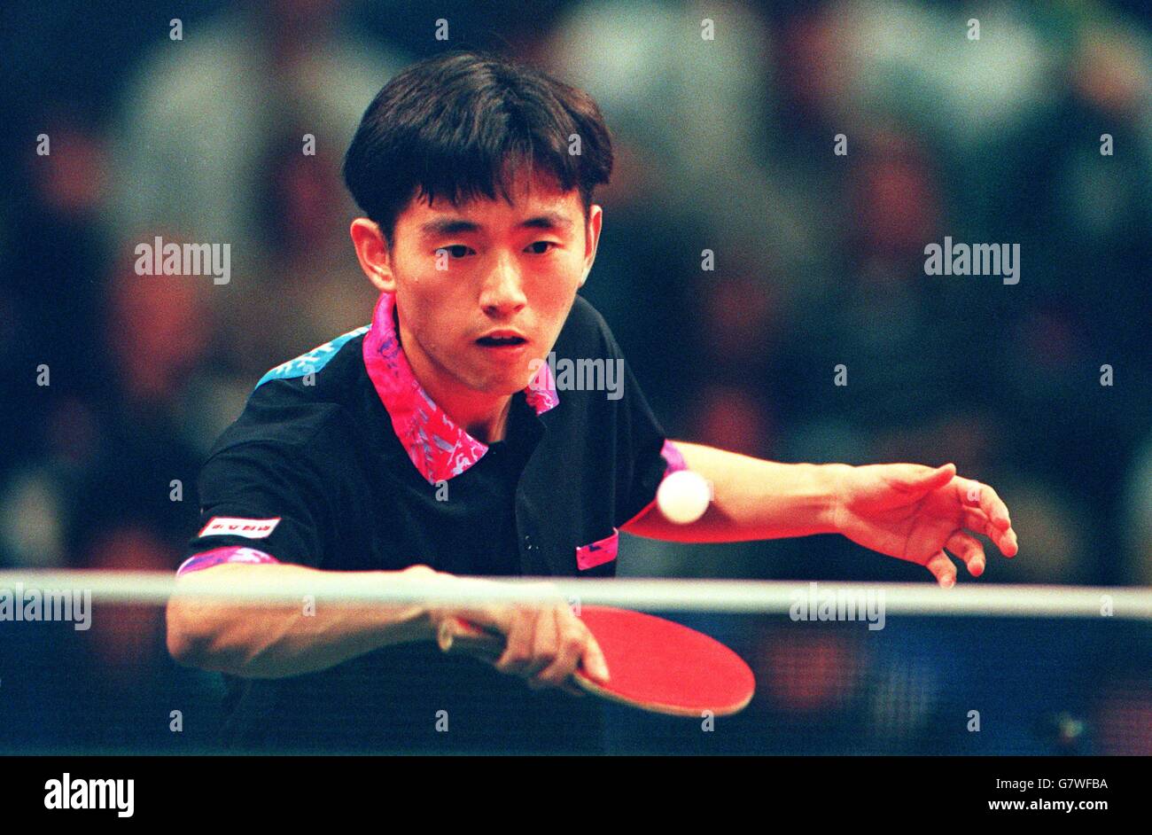 Table Tennis World Championships ... China v Sweden Stock Photo