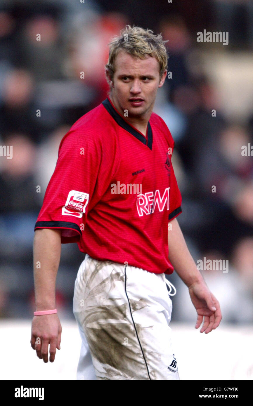 Soccer - Coca-Cola Football League Two - Notts County v Swansea City - Meadow Lane. Lee Trundle, Swansea City Stock Photo