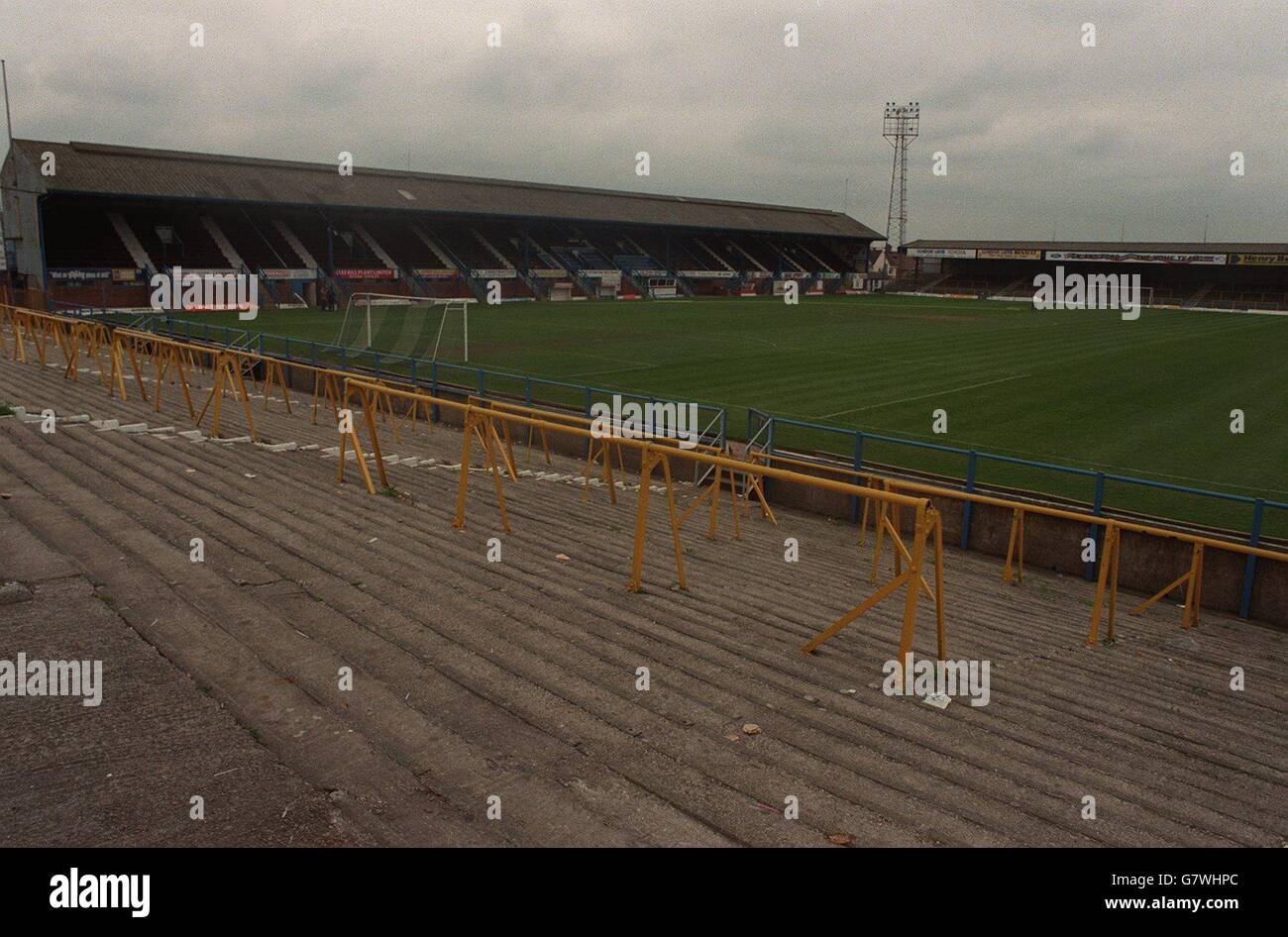 Soccer Chesterfield Photocall Stock Photo Alamy
