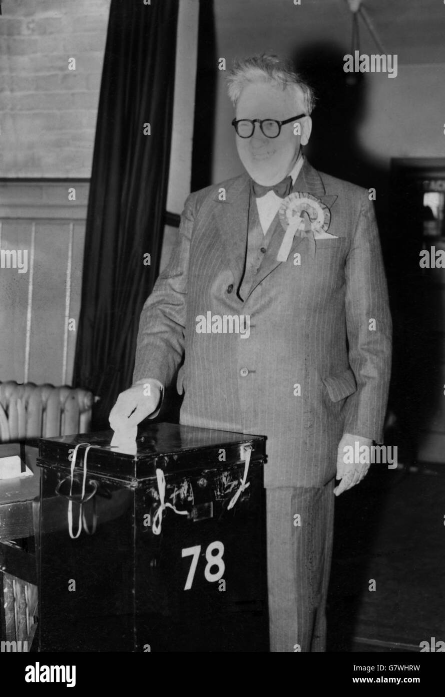 1955 General Election High Resolution Stock Photography and Images Alamy