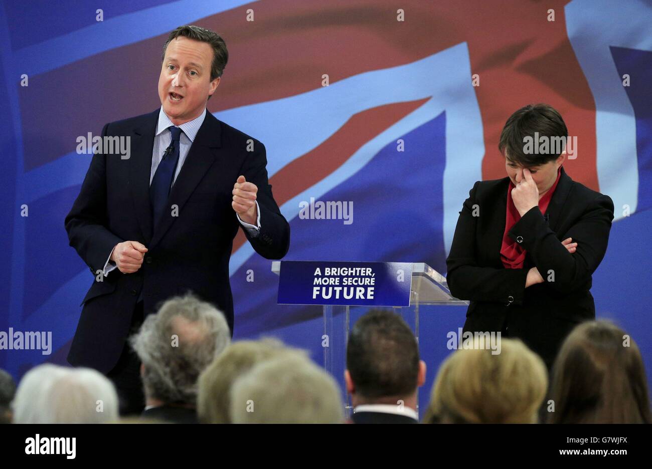 Scottish conservative and unionist party manifesto launch hi-res stock ...