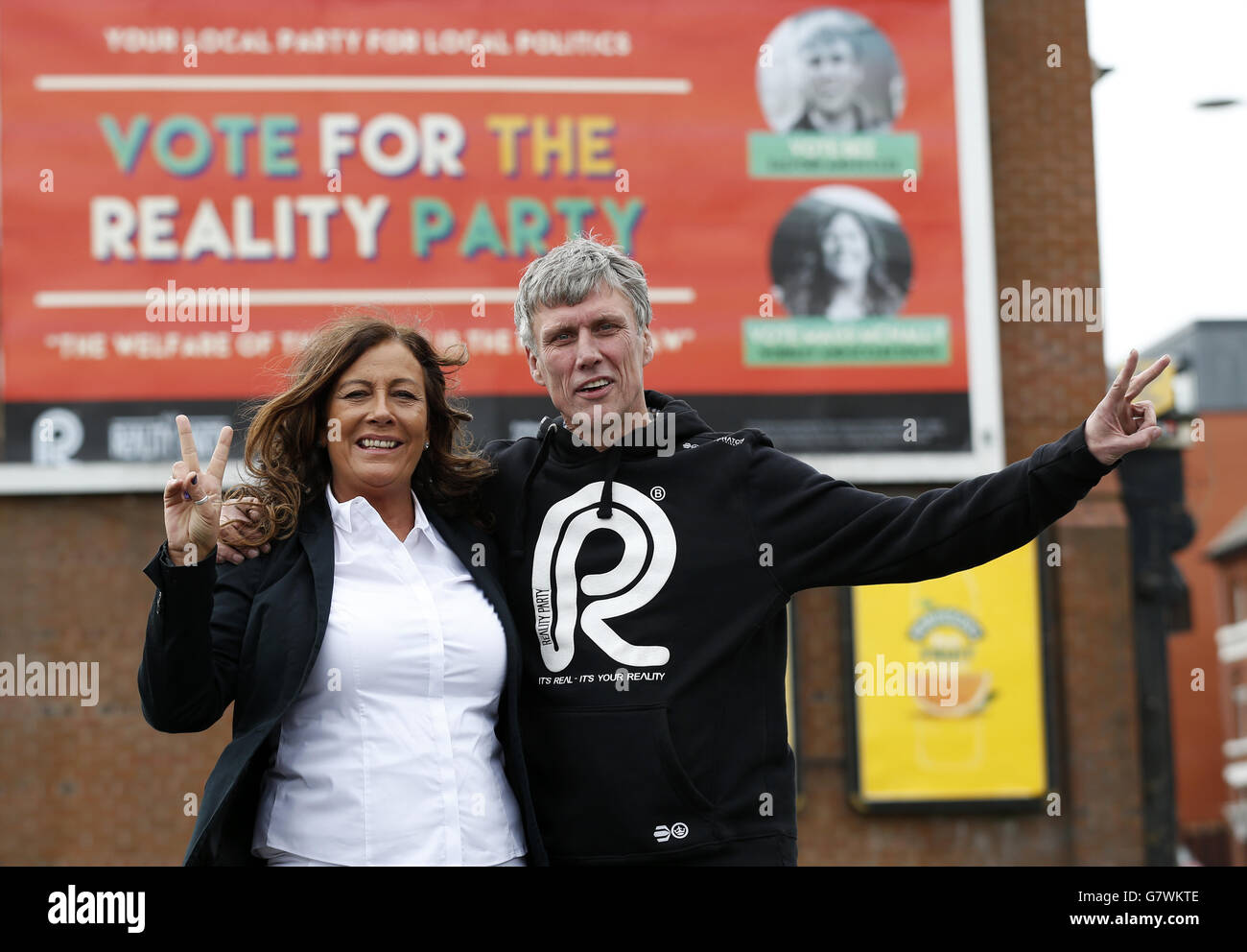 General Election 2015 campaign - April 17th Stock Photo