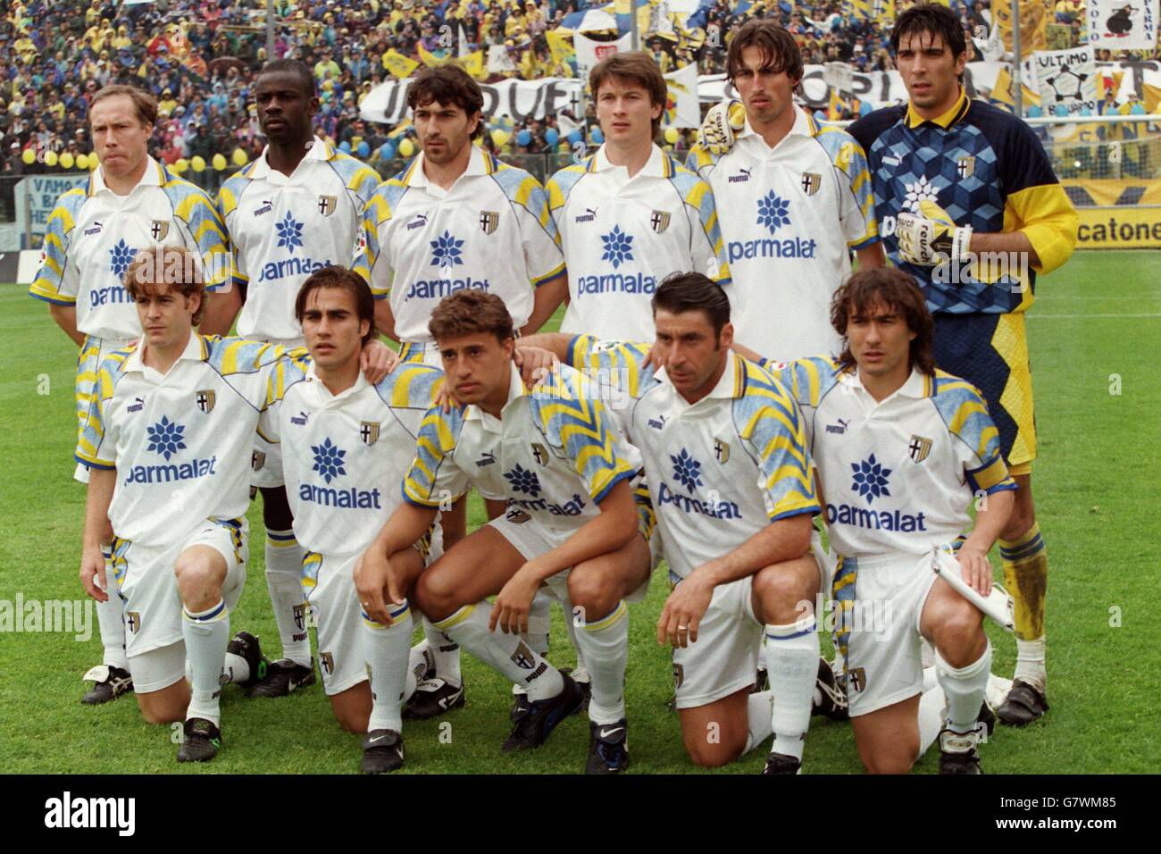 Soccer - Parma AC v Udinese. Parma AC Team Group Stock Photo - Alamy