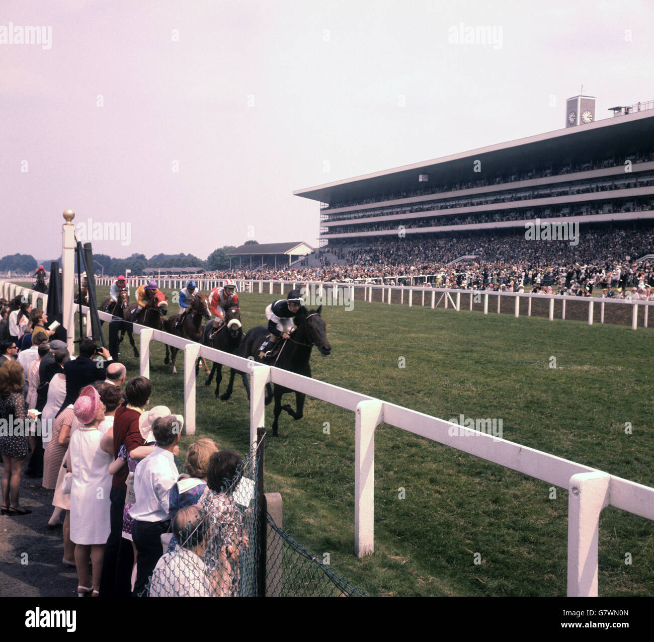Horse Racing - The Queen Alexandra Stakes - Royal Ascot - Ascot Racecourse Stock Photo