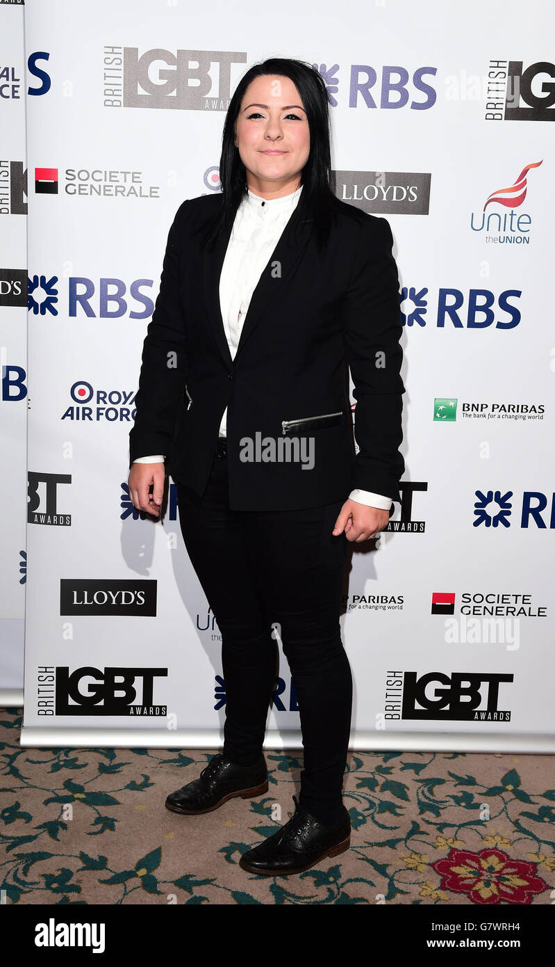 British LGBT Awards London Stock Photo Alamy