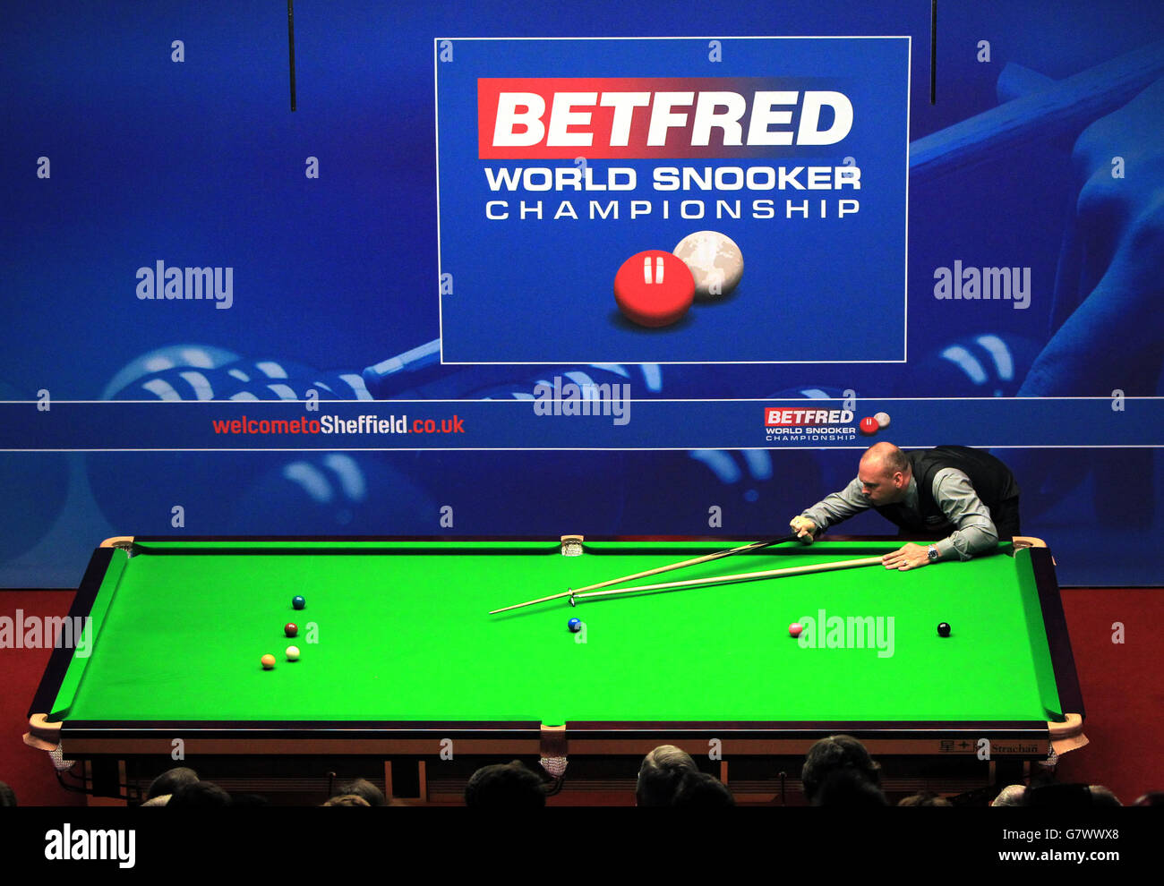 Snooker - Betfred World Championship - Day Twelve - Crucible Theatre Stock Photo