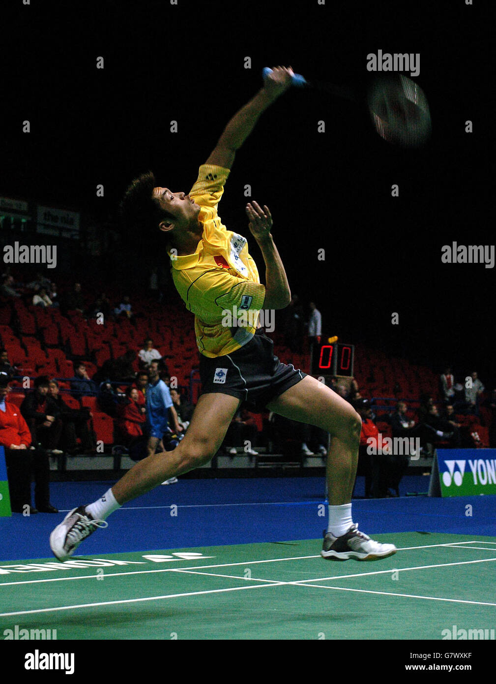 Badminton - Yonex All England Open Championships 2005 - National Indoor Arena. China's Lin Dan Stock Photo