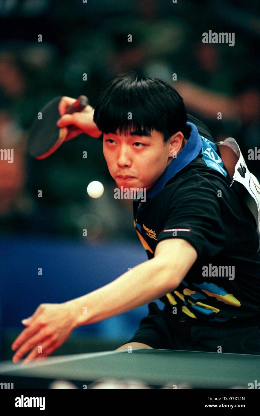 World Table Tennis Championships, Manchester. Current Olympics champion