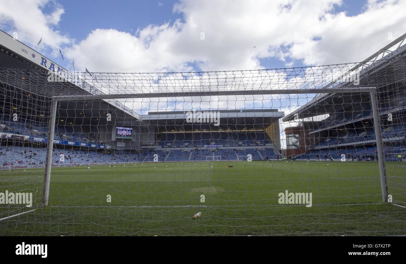 Soccer - Scottish Championship - Rangers v Falkirk - Ibrox Stadium Stock Photo