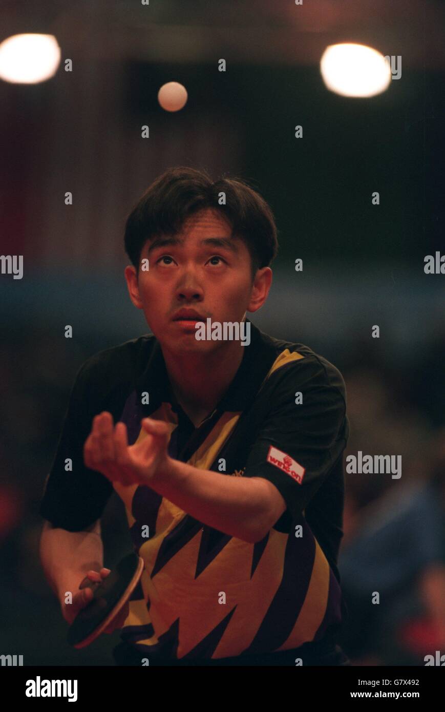 Table Tennis World Table Tennis Manchester Stock Photo Alamy