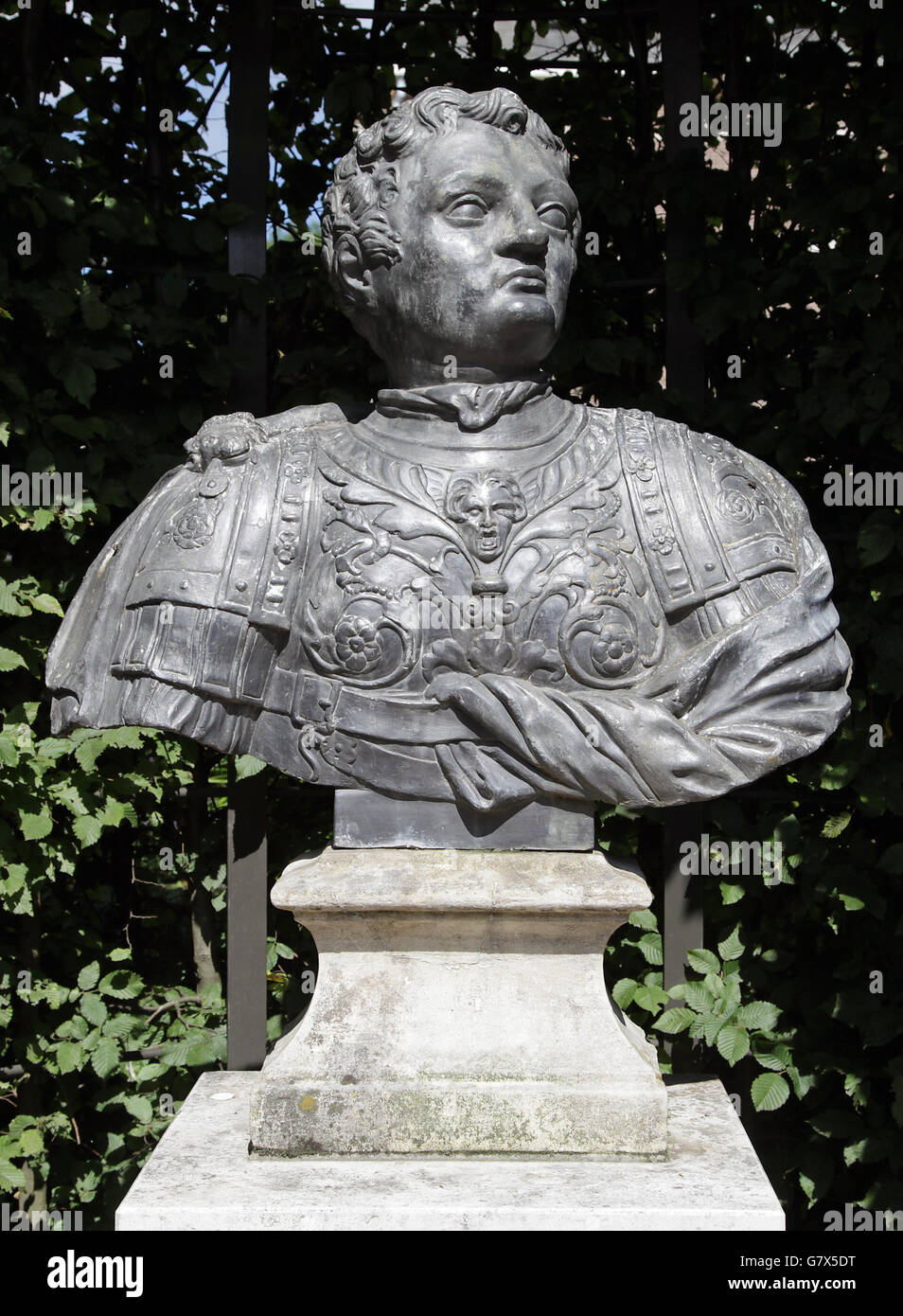 Gaius Julius Caesar Germanicus Caligula by Bartholomeus Eggers 1674.Rijksmuseum Amsterdam. Stock Photo