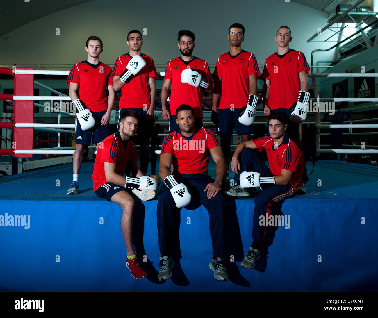 Boxing - British Olympic Association Press Conference - The English Institute of Sport Stock Photo