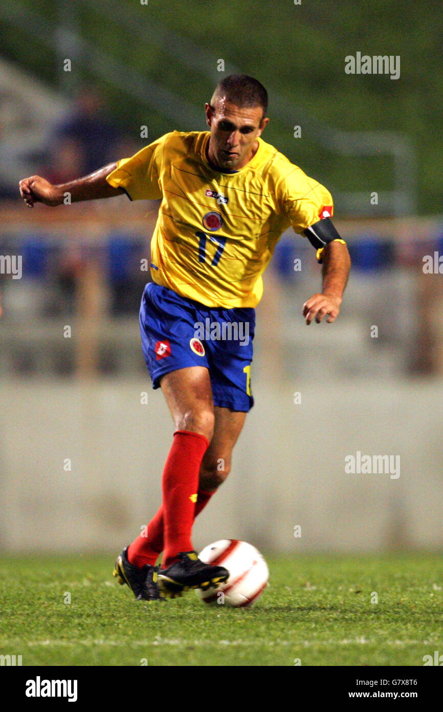 Soccer - International Friendly - USA v Colombia - Titan Stadium. Juan Carlos Ramirez, Colombia Stock Photo