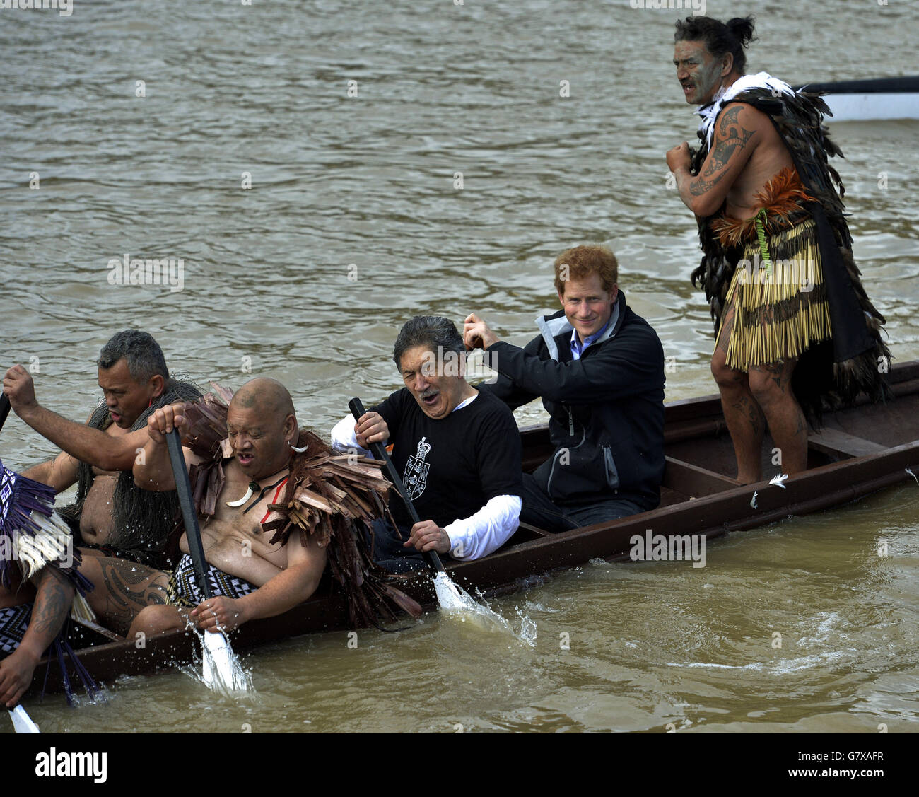 Prince Harry visit to New Zealand Day Six Stock Photo Alamy