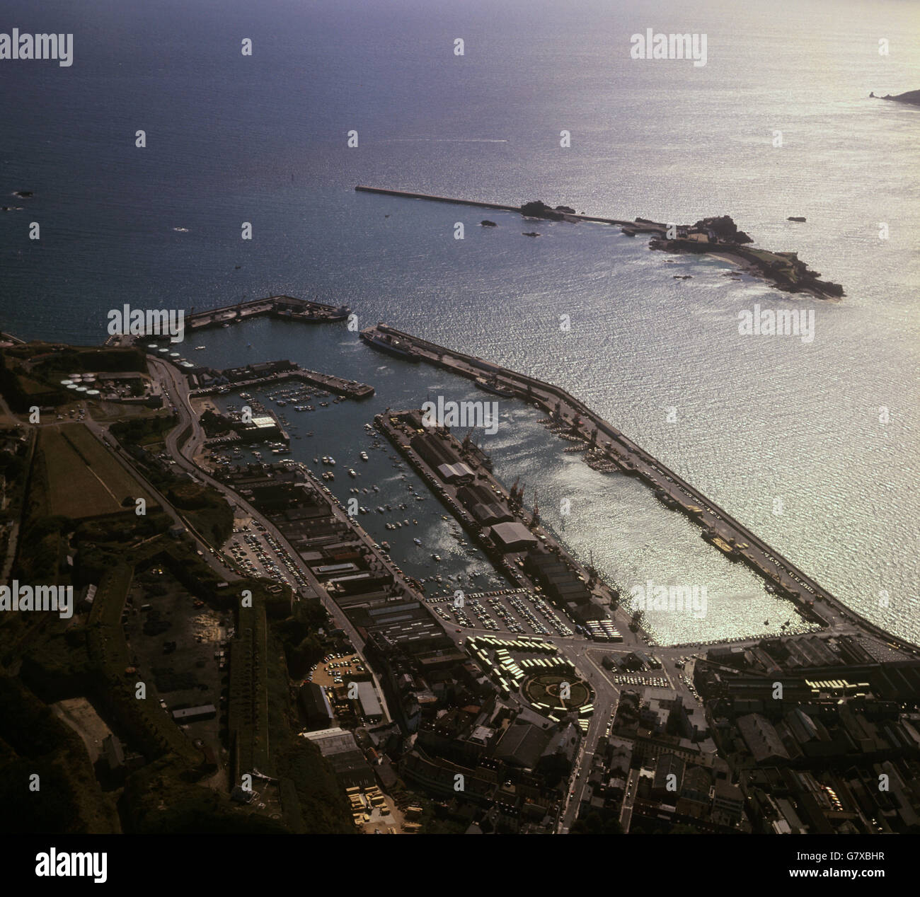 An aerial view of st helier hires stock photography and images Alamy