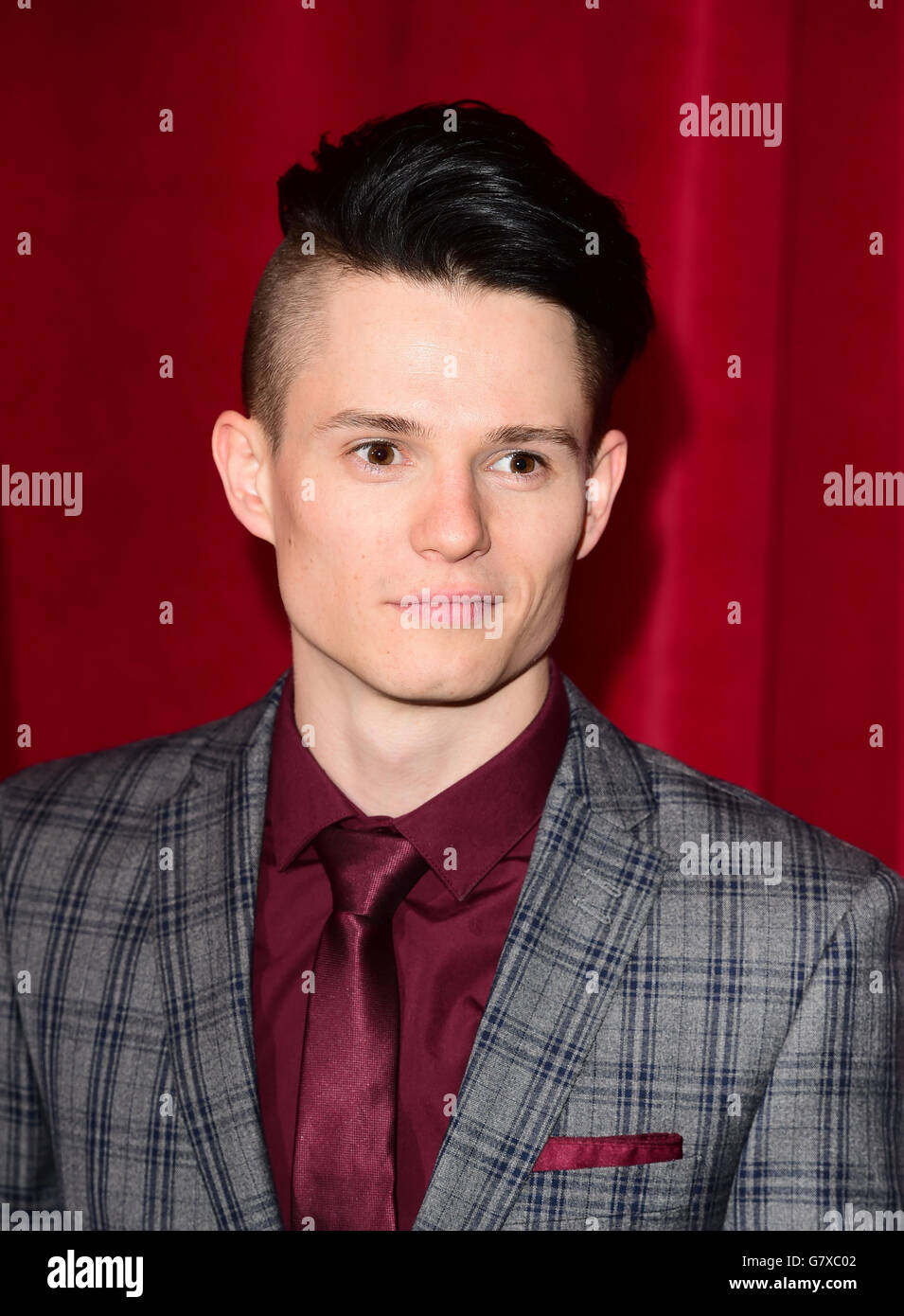 James Fletcher attending the British Soap Awards at the Palace Hotel