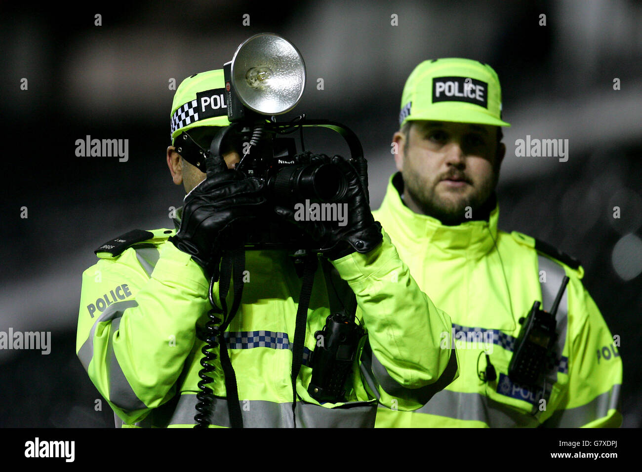 Football wolves riot evidence camera hi-res stock photography and ...