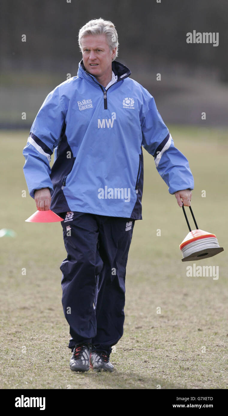 Scotlands new rugby coach matt williams hi-res stock photography and images  - Alamy