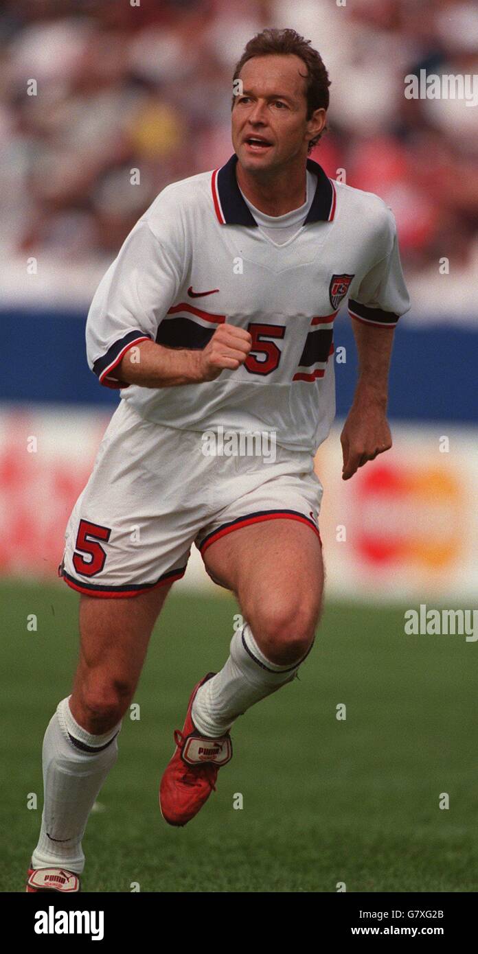 International Soccer World Cup Qualifier USA v Mexico. Thomas
