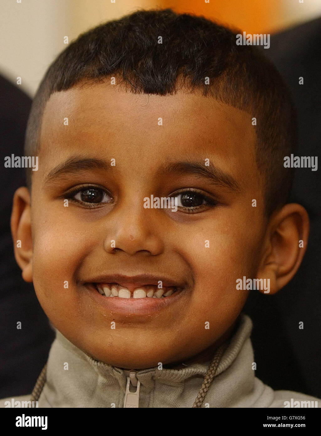 Mustaf, aged 4, who has had pioneering gene surgery at Great Ormond ...