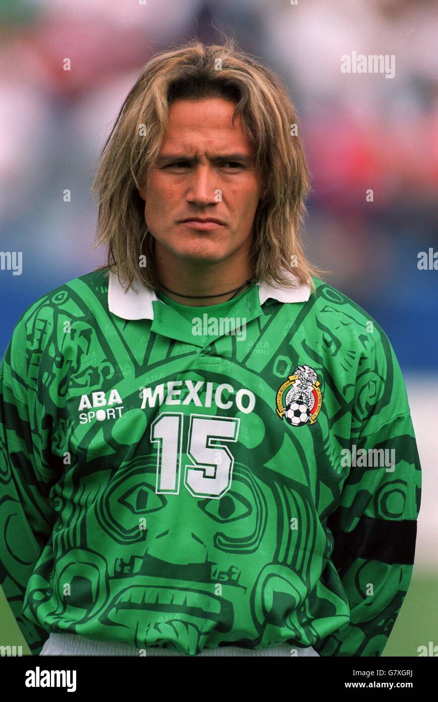 International Soccer - World Cup Qualifier - USA v Mexico. Luis Hernandez, Mexico Stock Photo