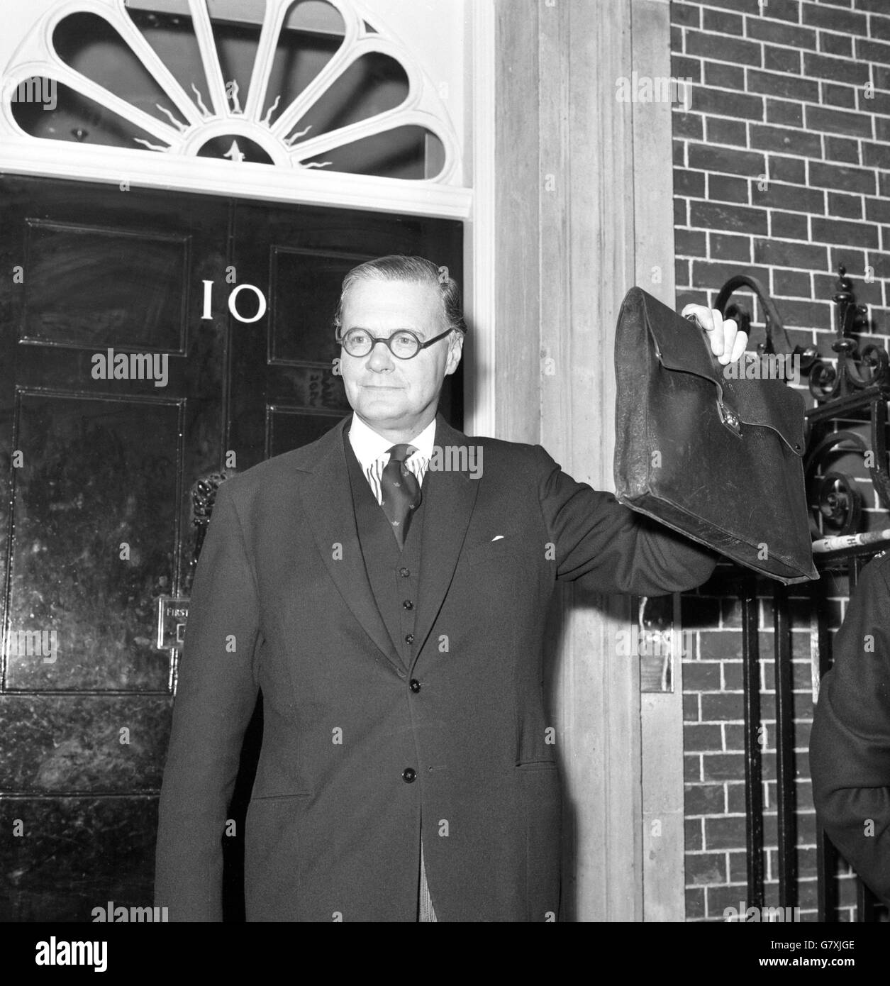 Politics - Sir George Coldstream - Downing Street, London Stock Photo ...