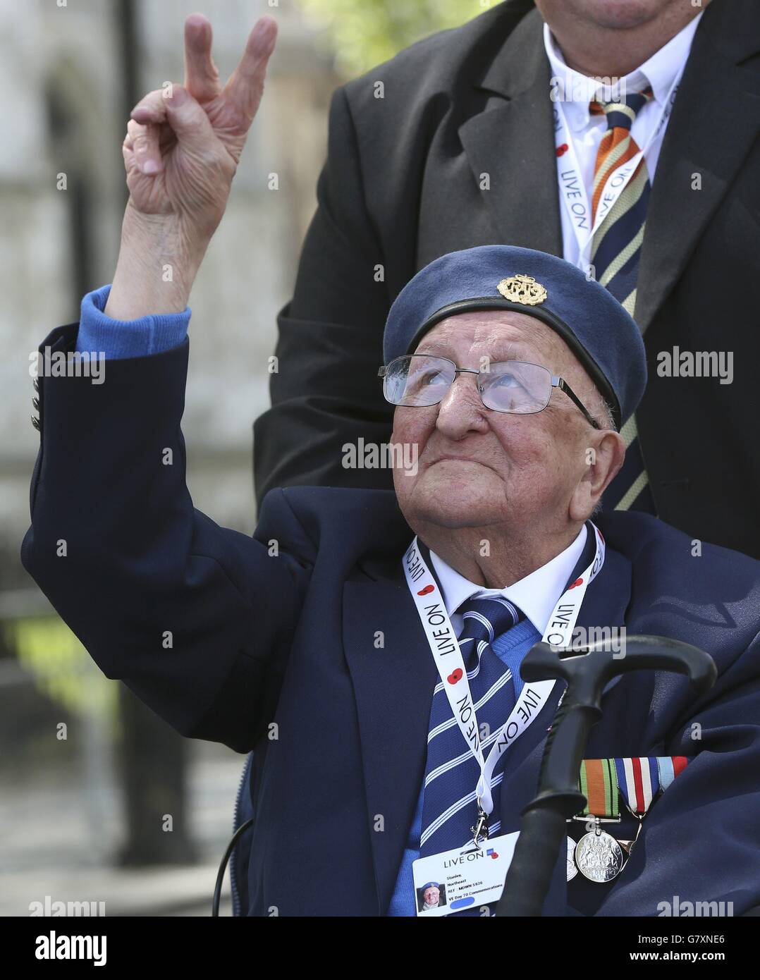 VE Day 70th anniversary celebrations Stock Photo - Alamy