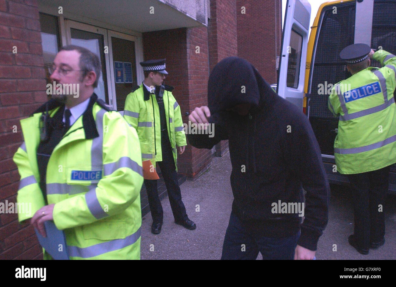 Football Hooligan Arrests Stock Photo  Alamy