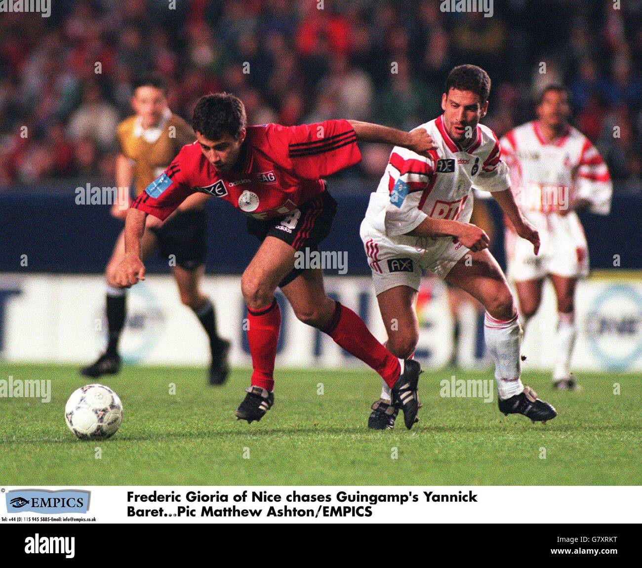 French Soccer - French Cup Final - Guingamp v Nice. Frederic Gioria of 