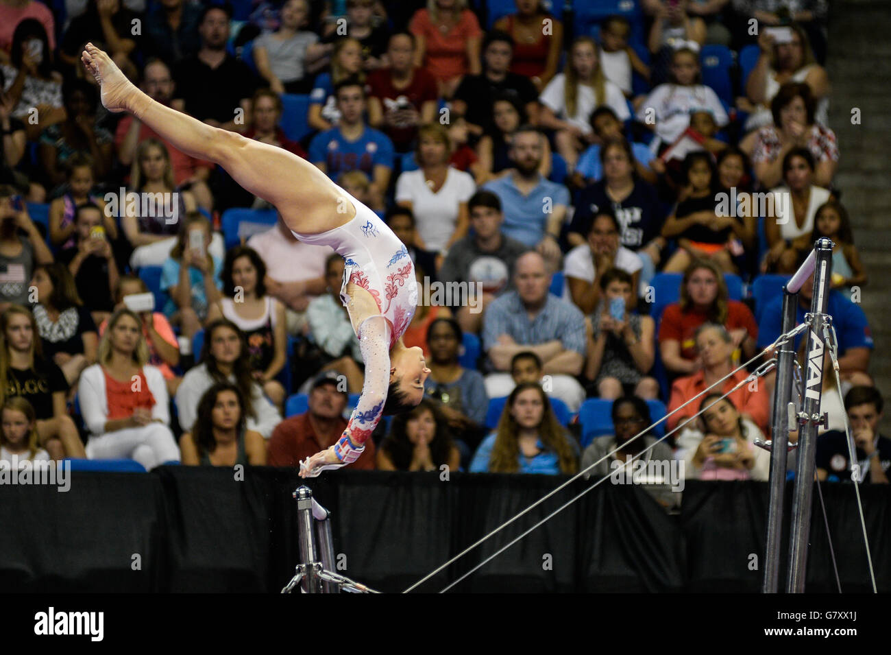 St. Louis, Missouri, USA. 26th June, 2016. ALEXANDRA RAISMAN competes ...