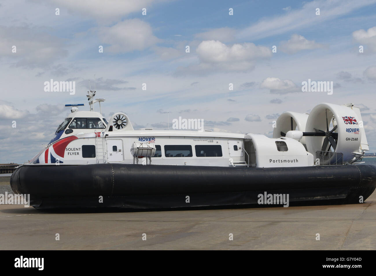 Ryde, Isle of Wight Monday 27th June 2016 The world's only passenger