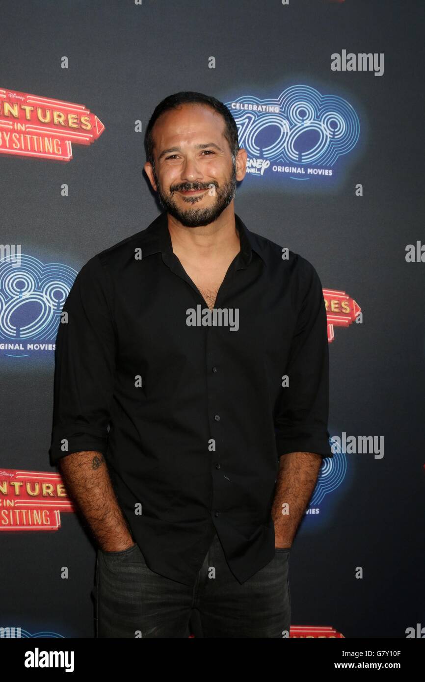 Los Angeles, CA, USA. 23rd June, 2016. Joe Nieves at arrivals for Premiere  Of 100th Disney Channel Original Movie (DCOM) ADVENTURES IN BABYSITTING,  Directors Guild of America (DGA) Theater, Los Angeles, CA