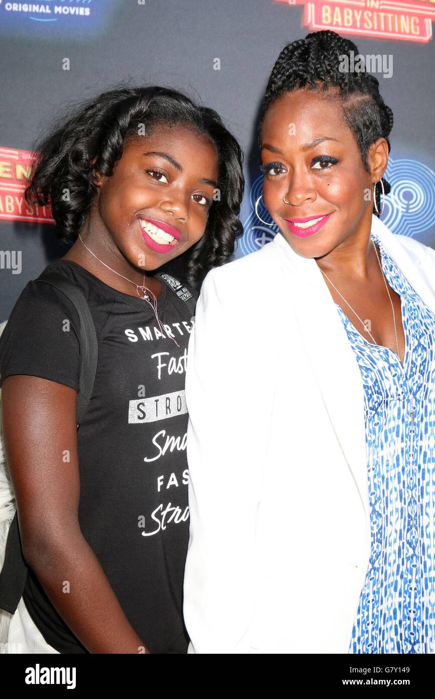 Los Angeles, CA, USA. 23rd June, 2016. Alijah Kai Haggins, Tichina