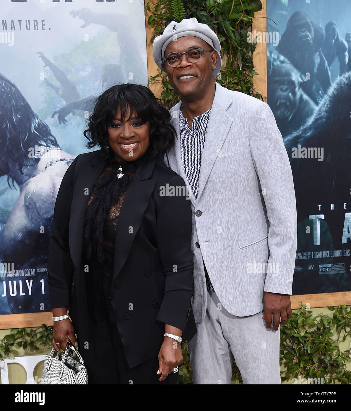 Jackson latanya richardson film premiere hi-res stock photography and ...