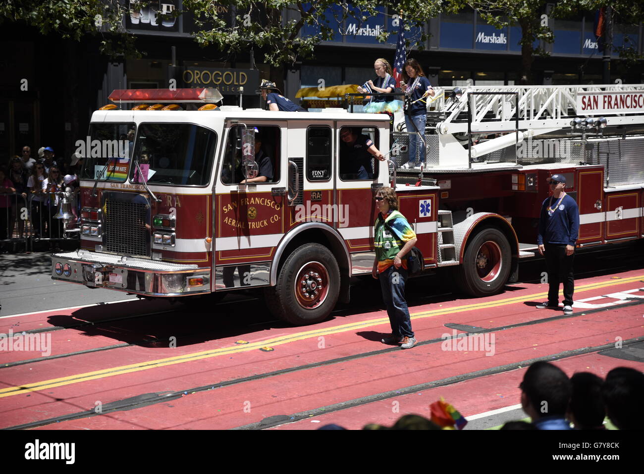 San francisco fire department hi-res stock photography and images - Alamy