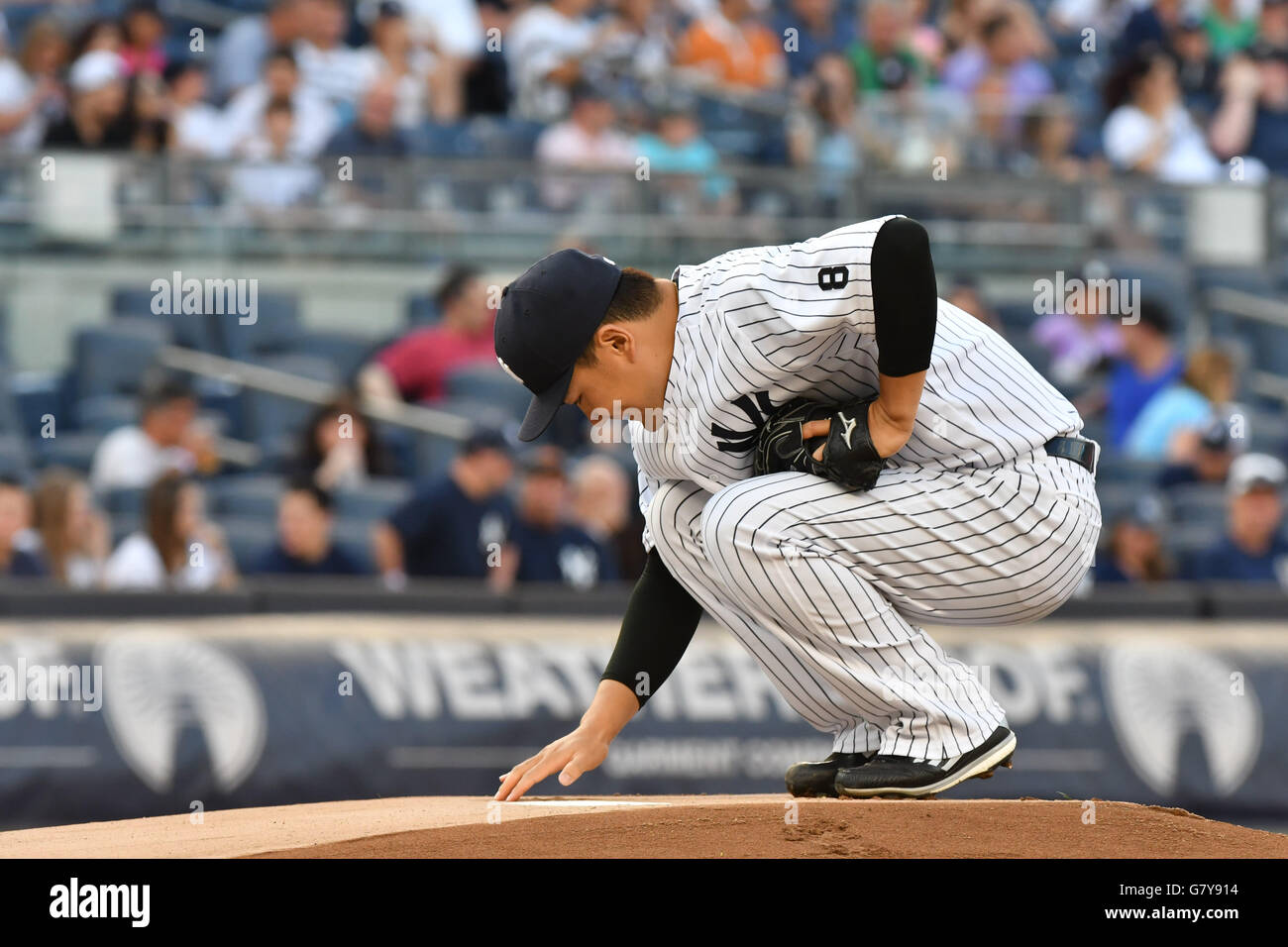 the Bronx, New York, USA. 24th June, 2016. Masahiro Tanaka (Yankees