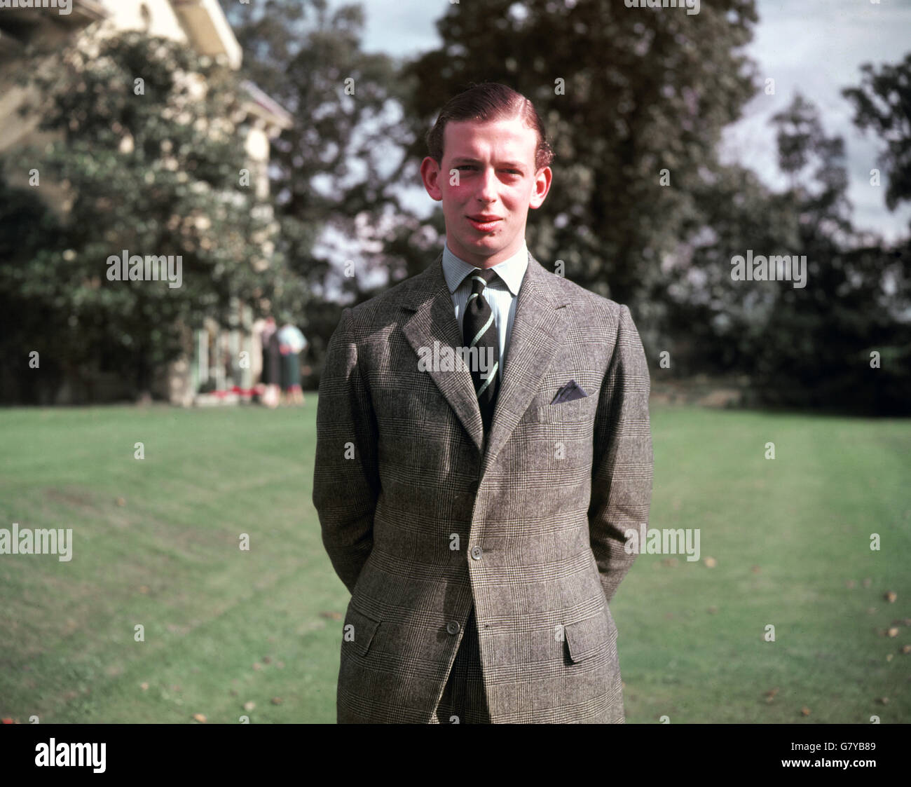 The Duke of Kent, who is the Queen's cousin. Stock Photo