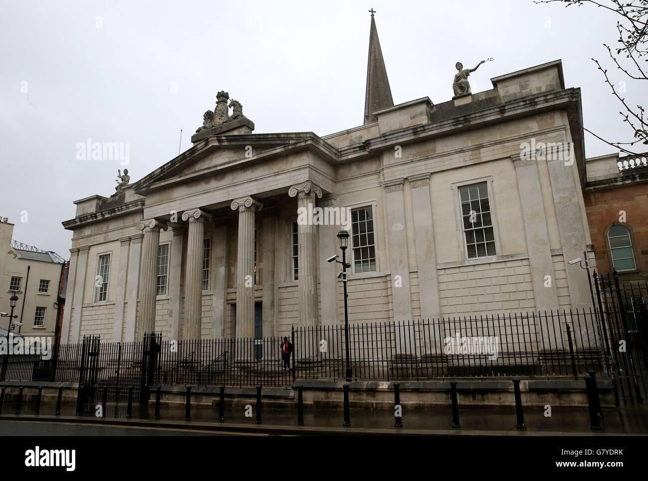 Street courthouse in Londonderry where hospital anaesthetist Dr