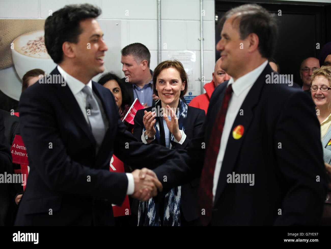 Justine thornton watches husband hires stock photography and images