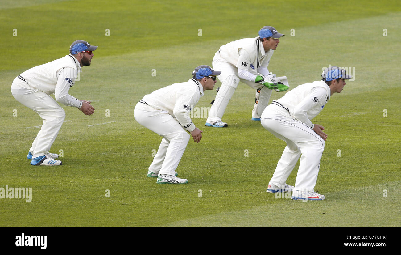 Cricket - Tour Match - Somerset v New Zealand - Day Two - Taunton Stock Photo