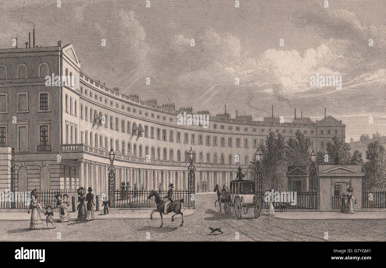Park Crescent London High Resolution Stock Photography And Images Alamy