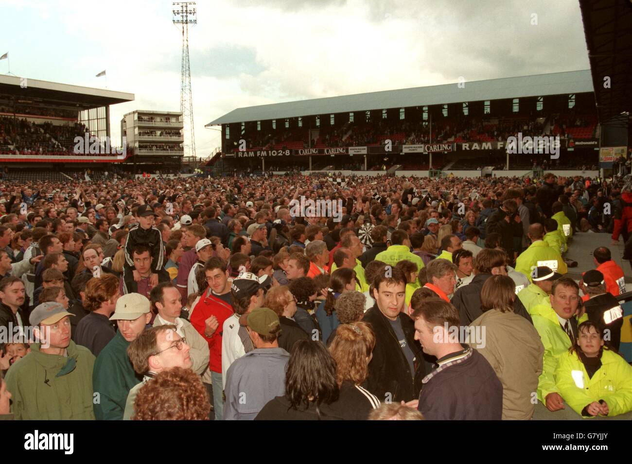 Derby county fans say good bye to the baseball ground hi-res stock  photography and images - Alamy