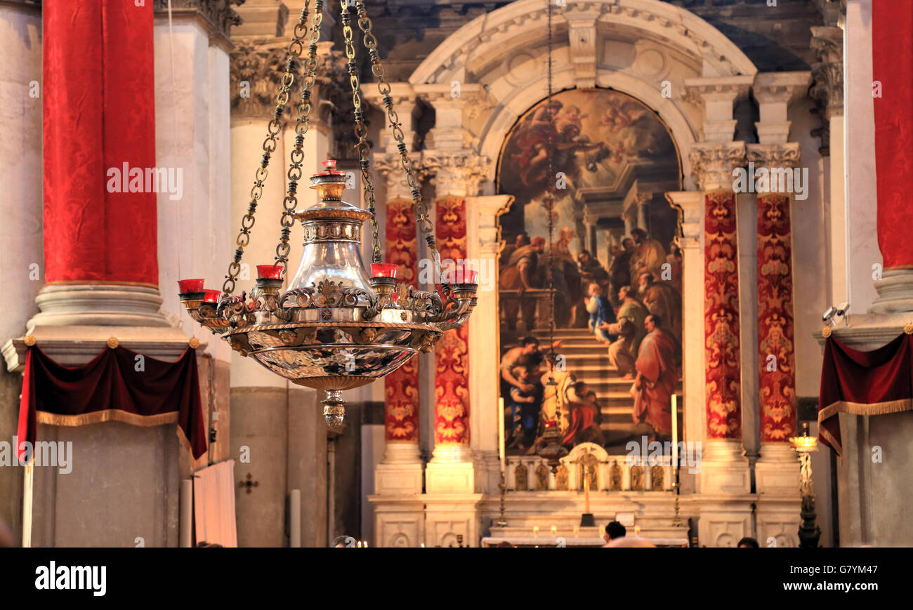 La Festa della Madonna della Salute, Basilica di Santa Maria della Salute Stock Photo Alamy