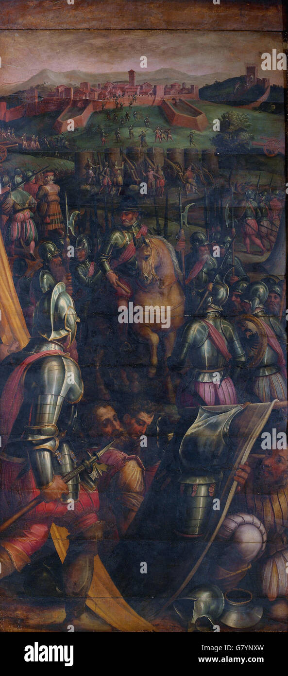 Giorgio Vasari - Capture of Casole Stock Photo - Alamy