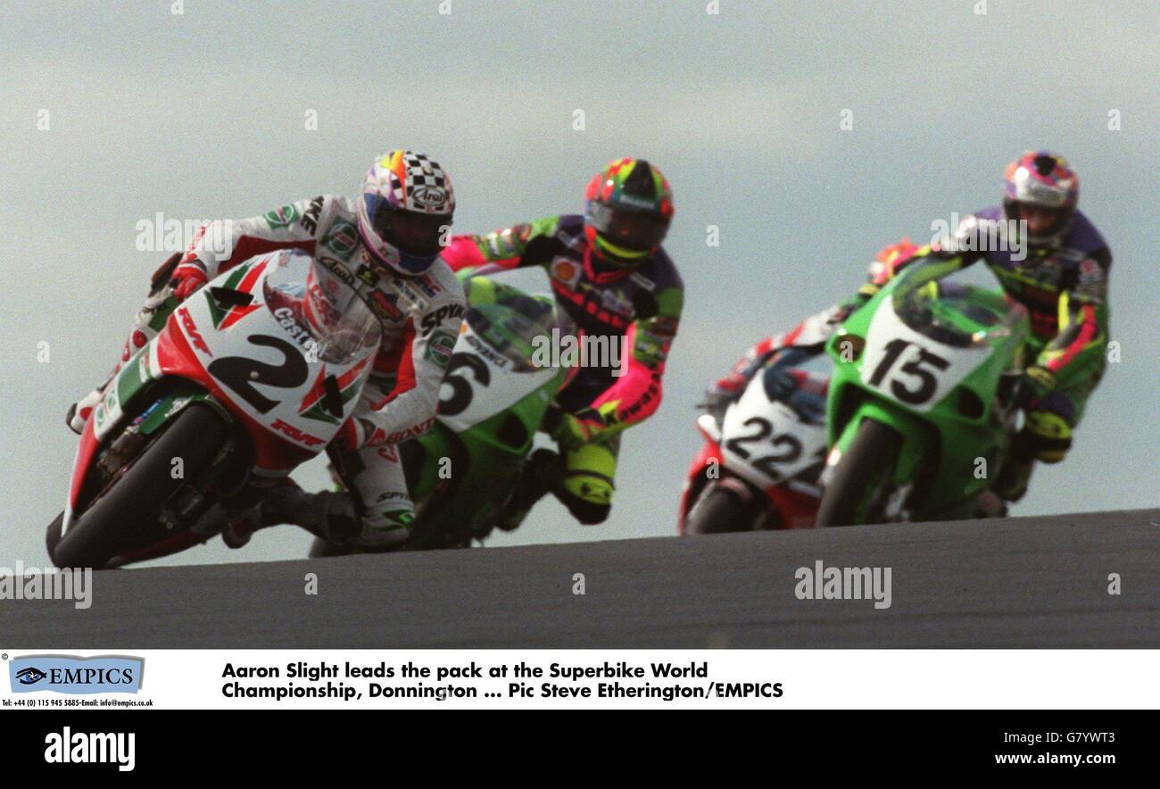 Motor Sports ... Superbike World Championship, Donnington Park Stock Photo